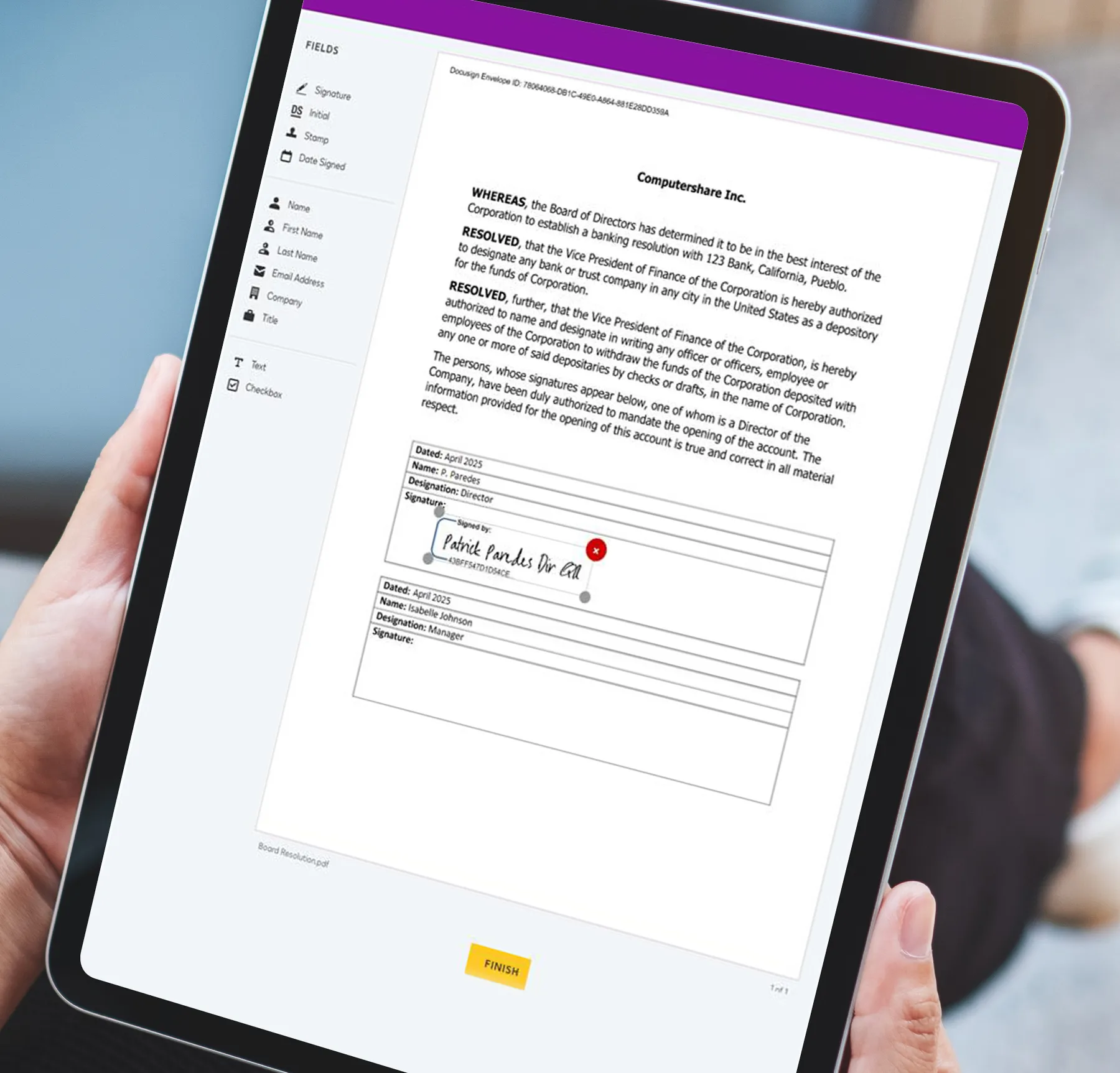 docusign integration