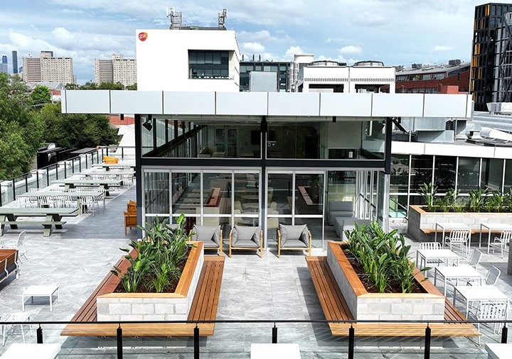 Yarra Falls - roof terrace