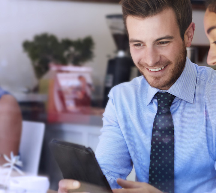 businesscoupletablet