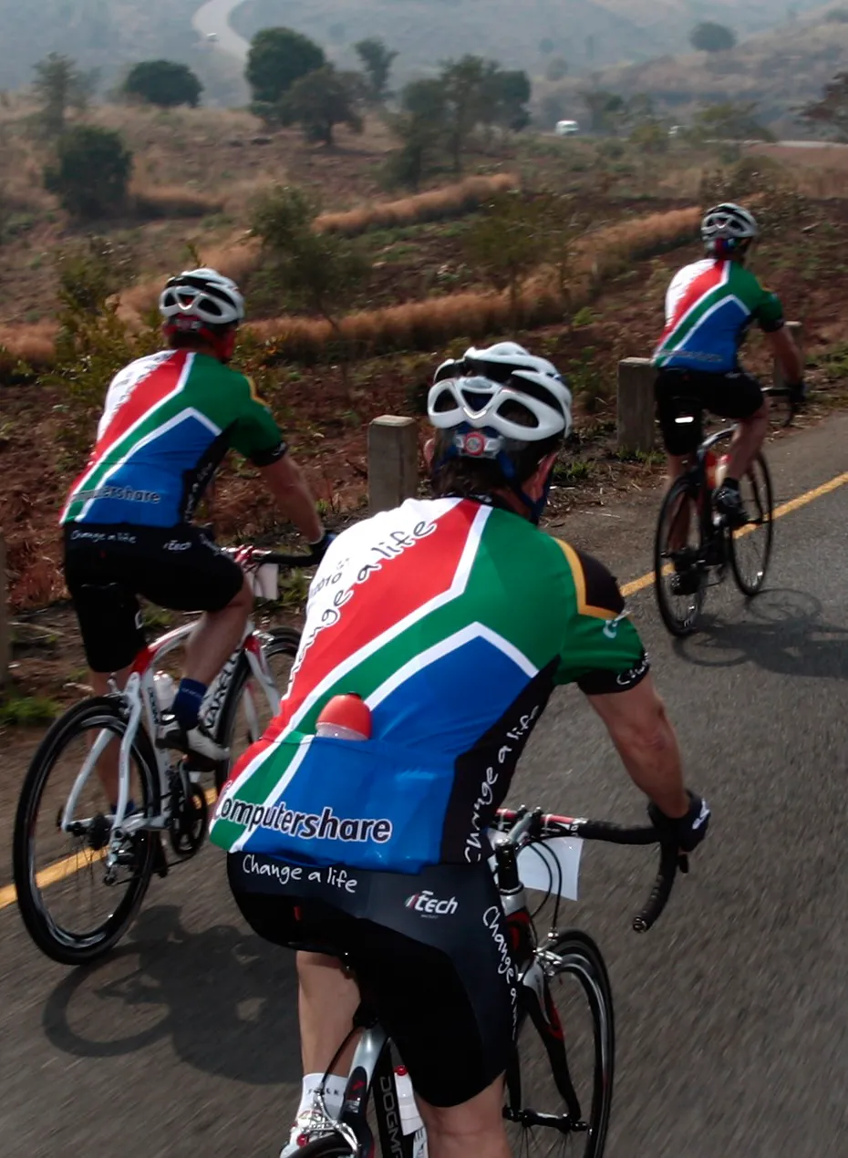 Change a Life Cyclists