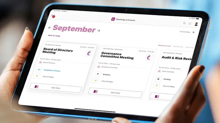 Top 5 considerations for a successful board portal implementation