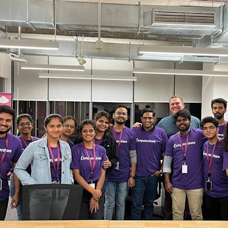 Computershare India team Tile image of Computershare India team