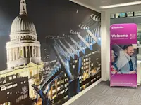 The entrance to our London OpenSpace event Thumbnail of The entrance to our London OpenSpace event