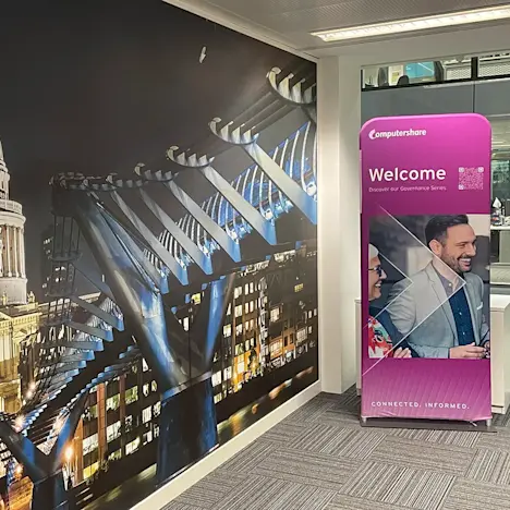 The entrance to our London OpenSpace event Tile image of The entrance to our London OpenSpace event