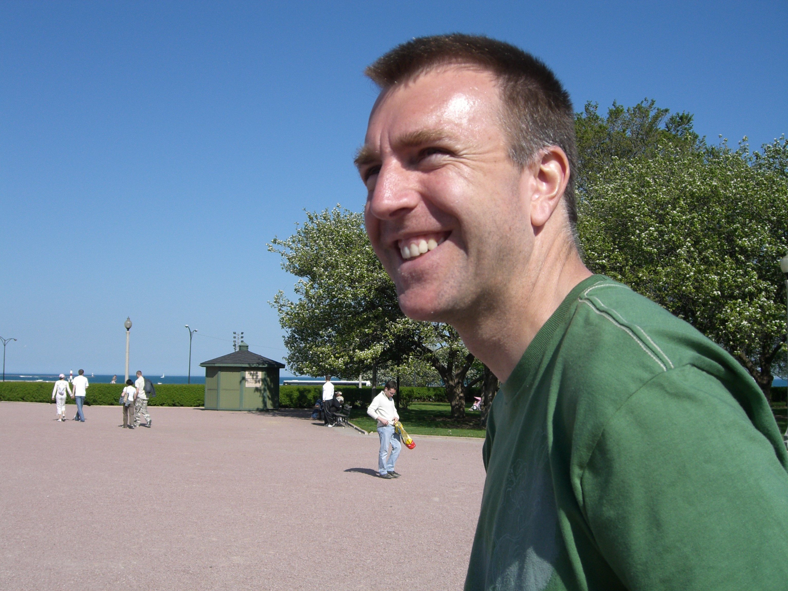 Image of Chris, in Chicago 2003