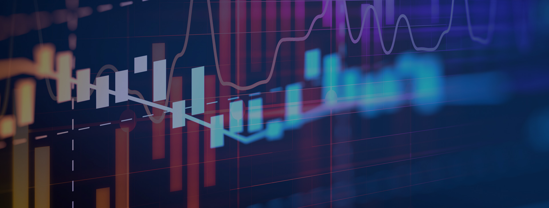 iStock-913219882-WebHeader colourful stock market graphs