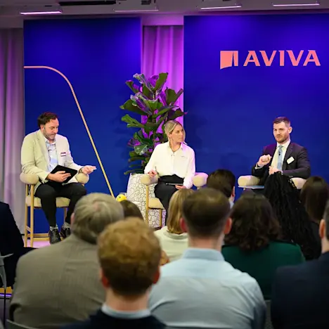 The attendees watch the OpenSpace speakers discuss key topics Tile image of The attendees watch the OpenSpace speakers discuss key topics
