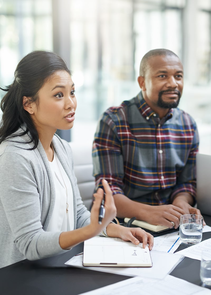group discussing regulatory and market initiatives