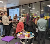 Thumbnail of Agile meet up in the Edinburgh office