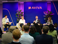 The attendees watch the OpenSpace speakers discuss key topics Thumbnail of The attendees watch the OpenSpace speakers discuss key topics