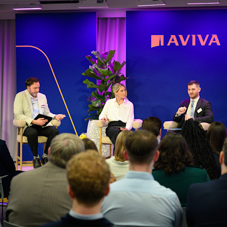 The attendees watch the OpenSpace speakers discuss key topics Tile image of The attendees watch the OpenSpace speakers discuss key topics