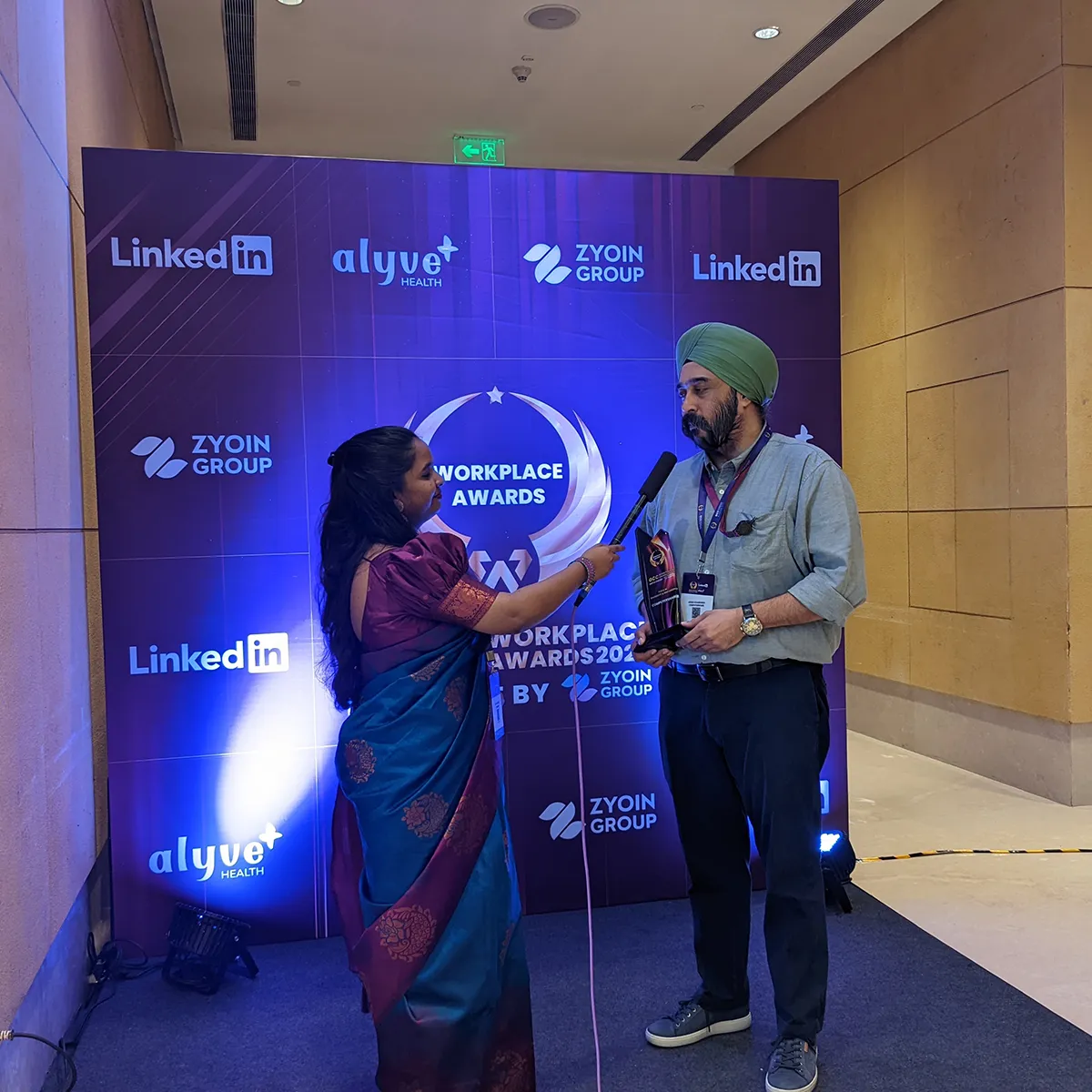 Image of GCC workplace awards - India4