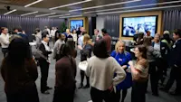 Thumbnail of The OpenSpace networking area at the Aviva office