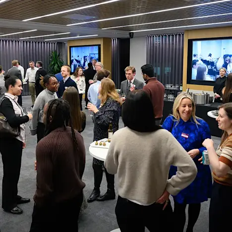 The OpenSpace networking area at the Aviva office Tile image of The OpenSpace networking area at the Aviva office