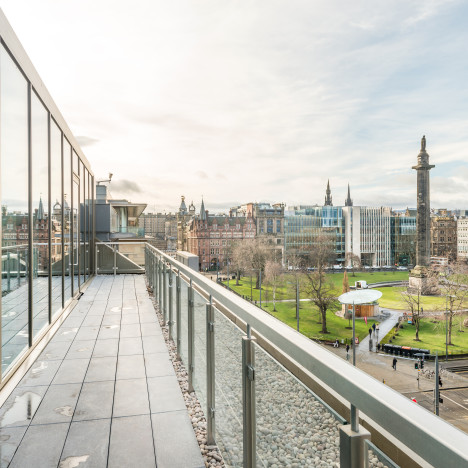 Tile image of Edinburgh office - St Andrew Square views