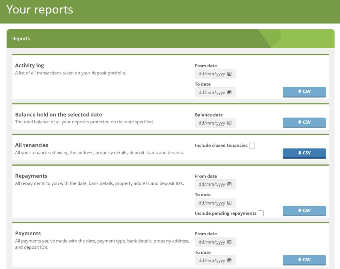 DPS your reports