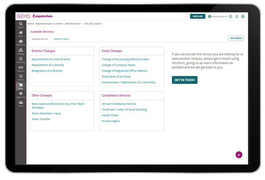 transaction support tablet