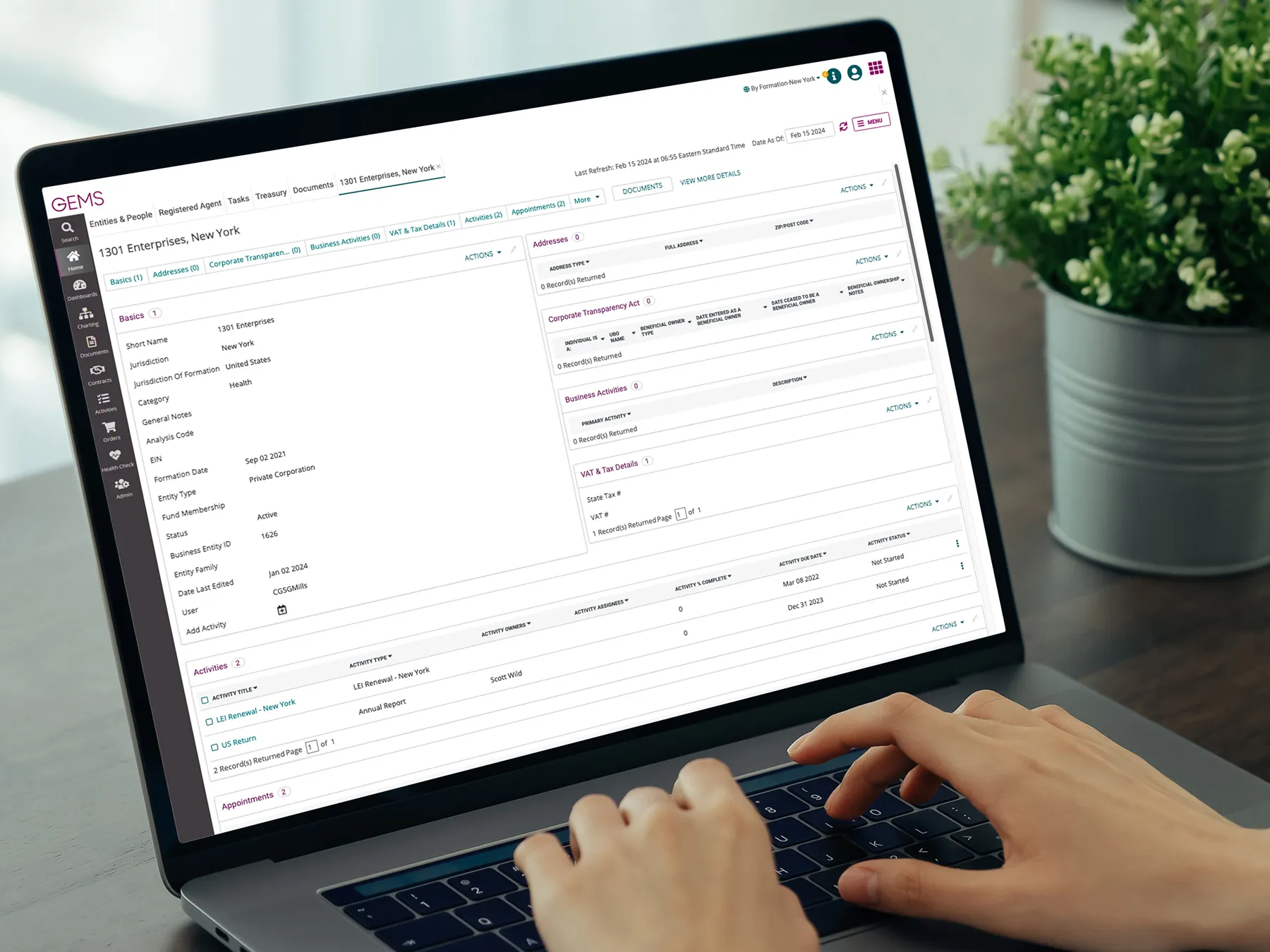 robust reporting and analytics