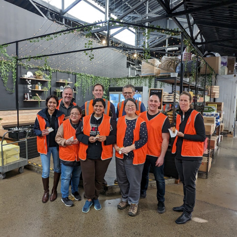 Tile image of Melbourne team of volunteers at Empower Australia
