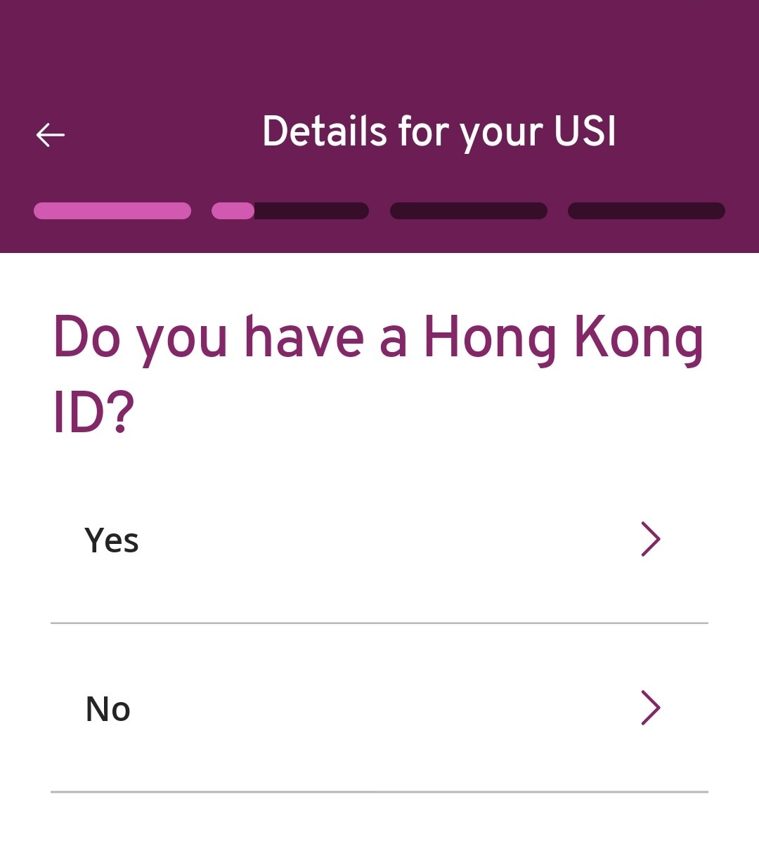 Hong Kong ID