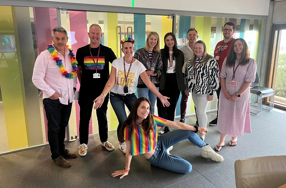Image of Pride celebrations in Bristol