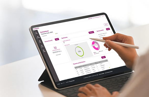 Escrow and Paying Agent Portal