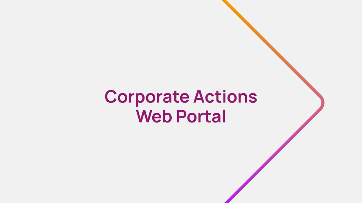 Corporate-Actions-Portal 2025 thumbnail