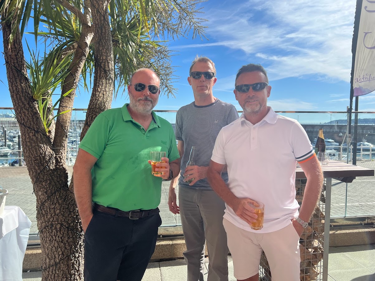 Image of Team drinks in Jersey